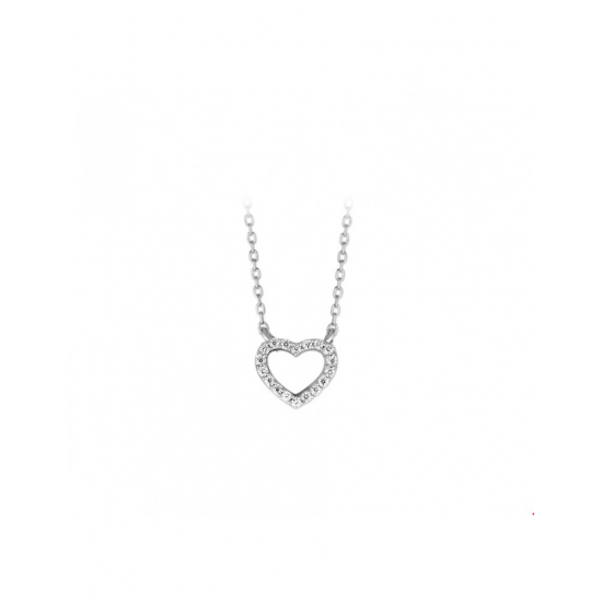 Collier hart zirkonia 40 + 4 cm   1322809 - 10027684