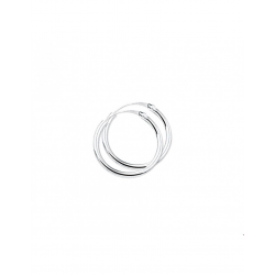 Zilveren creolen 19x2,1mm ( 1322824 ) - 10027816