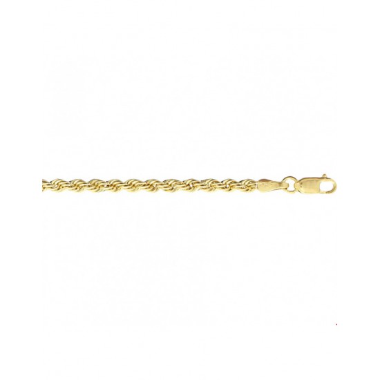 gouden 14krt koord armband (tray20) 40.18419 19cm 2.7mm - 10028157