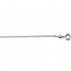 Witgouden 14krt venitiaans collier 45cm 0.8mm - 10032975