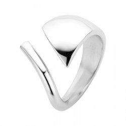 N()L zilveren ring mt 19 AG04106.9 - 10032982