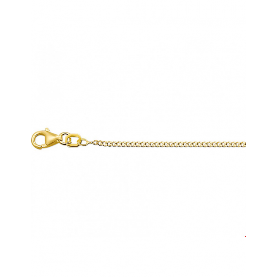 geelgouden 14krt gourmet collier 1,4 mm 42cm - 10032962