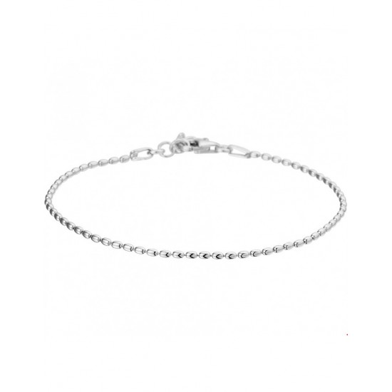 zilveren bolletjes armband - 10031630