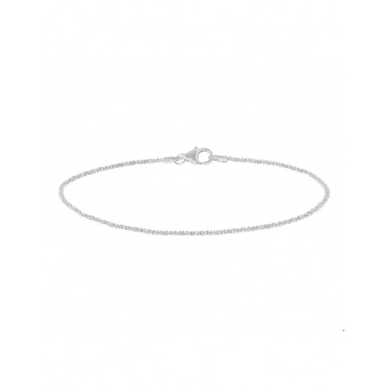 Zilveren rond fantasie armband - 10031632