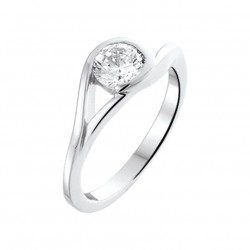 Zilveren ring met zirkonia mt20.5 - 10032532