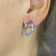 Jeh zilveren oorsteker oxy navette 20150 - 10031803