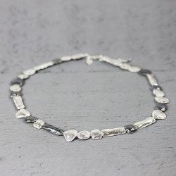 JEH zilveren collier robuust wit/oxy 19780 - 10031813
