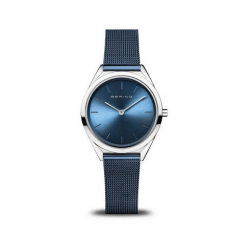 Bering ultra slim horloge blauw 17031-307 - 10031971