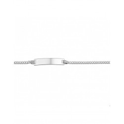zilveren plaat armband 11-13cm - 10032144