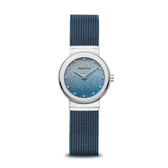 Bering dames horloge blauw 10126-3073 - 30036277