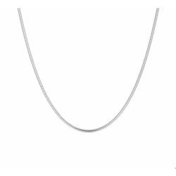 Zilveren collier slang rond 1,4 mm 50cm - 30037544