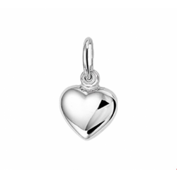 Zilveren hanger hart  6.5mm - 30037028