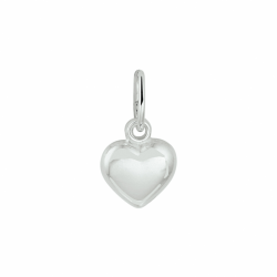 Zilveren hanger hart  6.5mm - 30037028