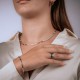 Jéh zilveren ring met 9karaat  mt 56  21198-56 - 30036699