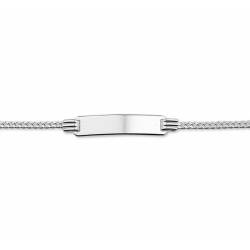 graveerarmband gourmette plaat 4,8 mm 11-13cm - 30038207