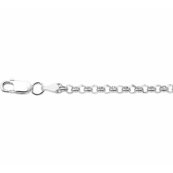 Zilveren armband jasseron 3,4 mm 18 cm - 30038114