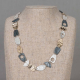 Jeh zilveren collier oxy, verguld bold  42cm - 30038045