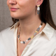Jeh zilveren collier oxy, verguld bold  42cm - 30038045