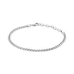 zilveren gourmette armband  3 mm 16+3cm - 30035959