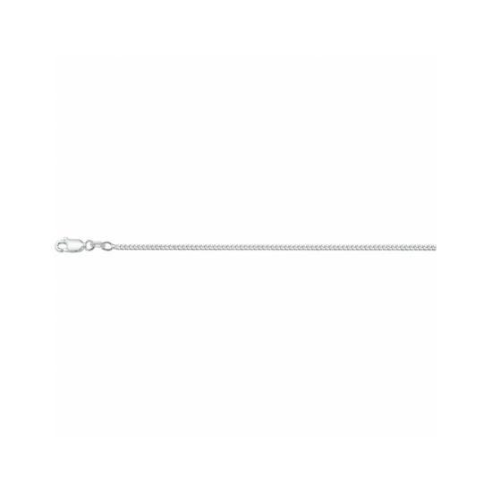 Zilveren collier gourmette 4-zijdes geslepen 2,1mm 70cm - 30038118