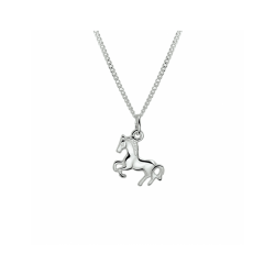 zilveren collier met hanger paard 36 + 4 cm - 30038151