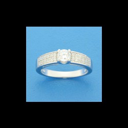Zilveren Ring zirkonia mt17.75 13.22080 - 10029433