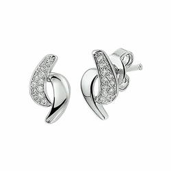 Zilveren oorknoppen met zirkonia  1323645 - 10033998