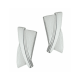 Zilveren oorknoppen poli/mat  1326896 - 30038063
