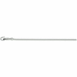 Zilveren collier gourmette 4-zijdes geslepen 1,8 mm 80cm - 30038117