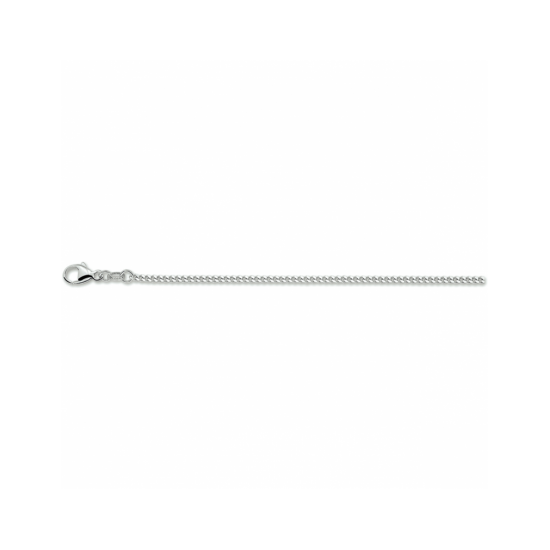 Zilveren collier gourmette 4-zijdes geslepen 1,8 mm 80cm - 30038117