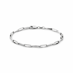 zilveren massieve armband closed forever 3,5 mm 18,5 cm - 30037878
